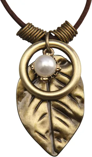 Vista 25 de Collares bohemios para mujer, colgante largo de madera, collar vintage, collar de cadena de suéter, joyería hecha a mano Collar de cuentas
