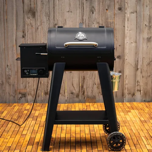 Vista 3 de Pit Boss 500FB2 Parrilla de pellets, negro mate - 11086