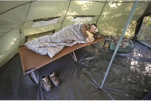 Vista 7 de Guide Gear Cama plegable para camping, tienda de campaña portátil para adultos, de gran tamaño, resistente, cuna XL Magnum, capacidad de 600 libras