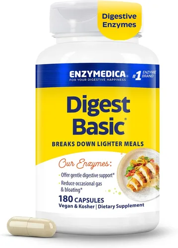 Vista 11 de Enzymedica Cápsulas básicas para digestión, 29050, 30, 1, 1