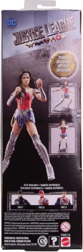 Vista 6 de DC Justice League Wonder Wonder Armor Figura de acción, 12 pulgadas