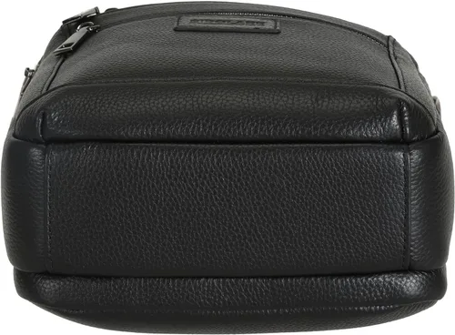 Vista 9 de Polare - Bolso de mensajero de cuero italiano de grano completo, estilo vintage, bolso cruzado al hombro, estilo casual, bolso de negocios