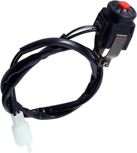 Vista 3 de Manubrio apagador de motocicleta universal, botón de cuerno apagador de motocicleta de 22mm.