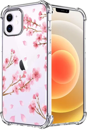 Vista 120 de Funda transparente de girasol compatible con iPhone SE 2022 SE 2020 7 8, funda trasera floral para niñas y mujeres, funda protectora transparente