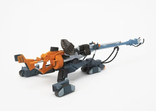 Vista 4 de Revoltech: Neon Genesis Evangelion Película Edition Positron Rifle & ESW Shield Set