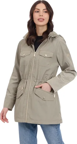 Vista 10 de Michael Kors Chubasquero y rompevientos Anorak con capucha para mujer