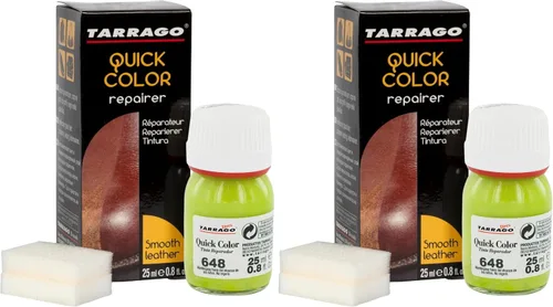 Vista 11 de Tarrago Quick Color Leather Repair - Tinte para zapatos, botas y bolsos, Multicolor Azul Caribe #644