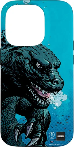 Vista 16 de Funda para iPhone 14 Godzilla Comic Art "Reef