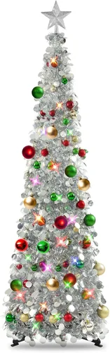 Vista 13 de N&T Nieting - Árbol de Navidad de oropel