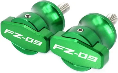 Vista 11 de Soportes de marco CNC para motocicleta, tornillos de 0.236 in, deslizadores, carretes de basculante para Yamaha FZ-09 FZ09 FZ 09 MT-09 MT09 MT09 Azul