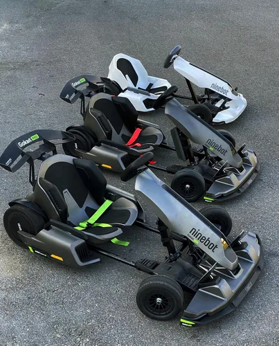 Vista 7 de stio Cinturón de seguridad ajustable Gokart para kit de GoKart eléctrico y paquete Gokart compatible con Ninebot de Segway Go Kart Kit Refit Smart