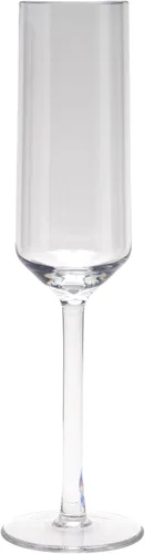 Vista 5 de G.E.T. SW-1462-CL Transparente 6oz. Copa de champán Tritan Via Collection (paquete de 12)