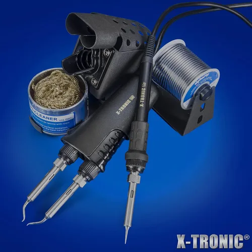 Vista 3 de X-TRONIC 8020-XTS Exclusivo para Estados Unidos - 2 en 1: estación digital de soldadura de hierro antiestática y pinza soldadora - Sin descarga