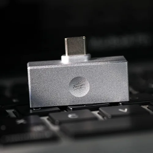 Vista 9 de Linsoul Kiwi Ears Allegro Mini portátil IEM DAC, amplificador de monitor intrauditivo, salida USB C a 3.5/0.173 in, con chip personalizado, alta
