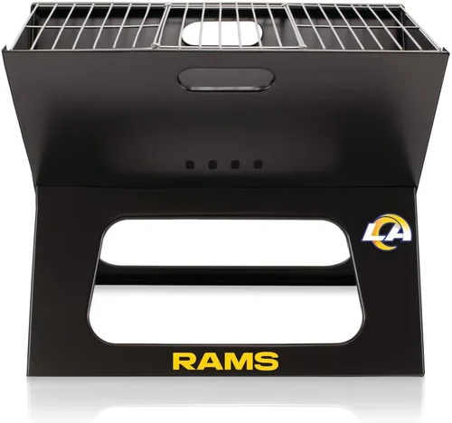 Vista 12 de NFL X-Grill - Parrilla portátil para acampar