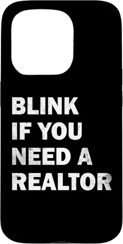 Vista 14 de Blink If You Need A Realtor Real Estate Agent Dad Men Women Case for iPhone 17
