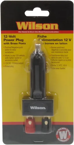 Vista 3 de Wilson Enchufe de alimentación 30512VPP 12V con postes de latón