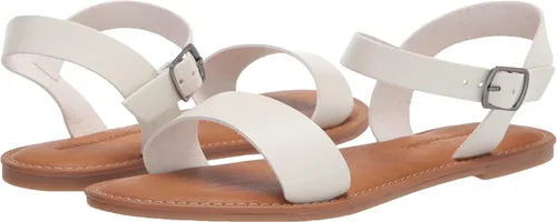 Vista 6 de Tienda Essentials womens Two Strap Buckle Sandal