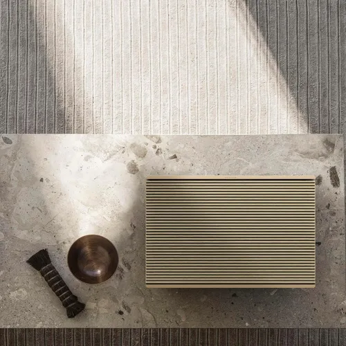 Vista 4 de Bang & Olufsen Beosound Level - Altavoz portátil multihabitación con Wi-Fi, tono dorado/roble claro
