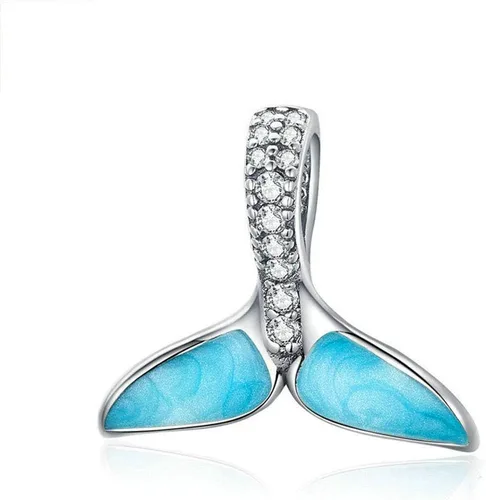 Vista 15 de Dije de plata de ley 925 para perro, dinosaurio, araña, gato, animal, delfín, ratón para pulsera Pandora Mariposa