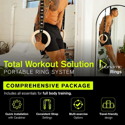 Vista 3 de Duonamic Eleviia: Portable Doorway Pull-Up Bar – Lightweight, Travel-Ready, 250 lb Capacity
