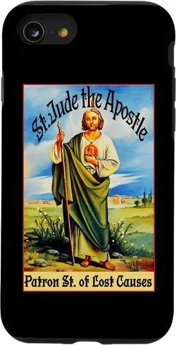 Vista 18 de St. Jude - Funda para iPhone 16, diseño de The Apóstol of Jesus Lost Causes