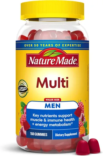 Vista 11 de Nature Made Multi for Men, Mens Multivitamins Gummies, 70 Count