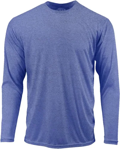 Vista 36 de DRI-Equip - Camisas de manga larga para deporte, disipa la humedad. Blanco