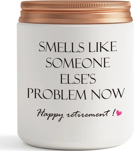 Vista 8 de Regalos de jubilación para mujeres y hombres, las mejores velas Happy Retired 2025, divertidas ideas de regalo para profesores, compañeros