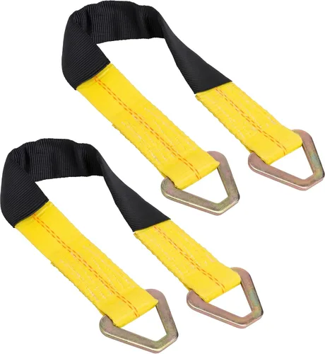 Vista 8 de Keeper – Correa de amarre de eje premium de 2" x 24" con anillos en D - Límite de carga de trabajo de 3,333 libras y resistencia a la rotura