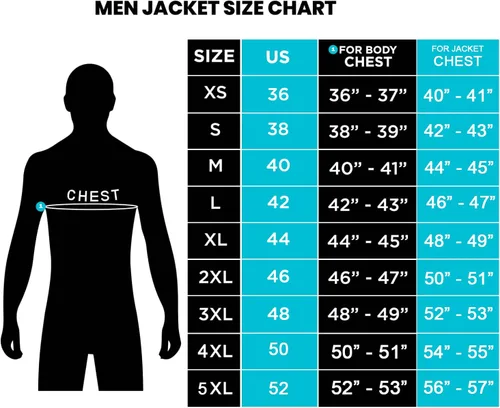 Vista 6 de STOREJEES Leather Jacket Men - Real Leather Jackets for Men
