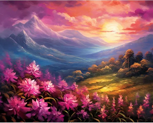 Vista 15 de Tucocoo Saguaro Cactus - Pintura por números para adultos, kits de pintura al óleo digital sobre lienzo con pinceles y pigmento acrílico, imagen