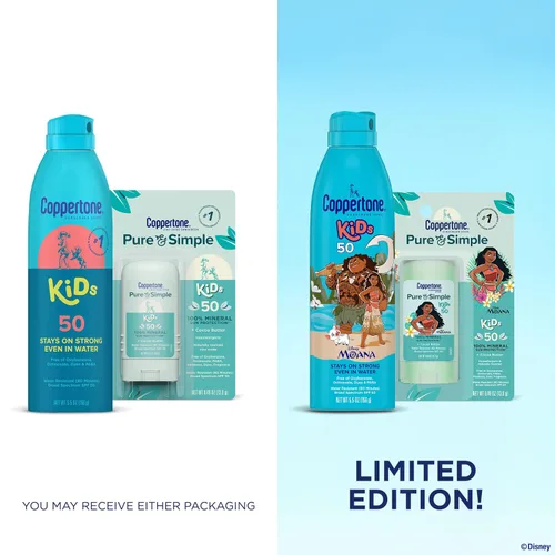 Vista 2 de Coppertone Spray protector solar para niños SPF 50 5.5 Oz