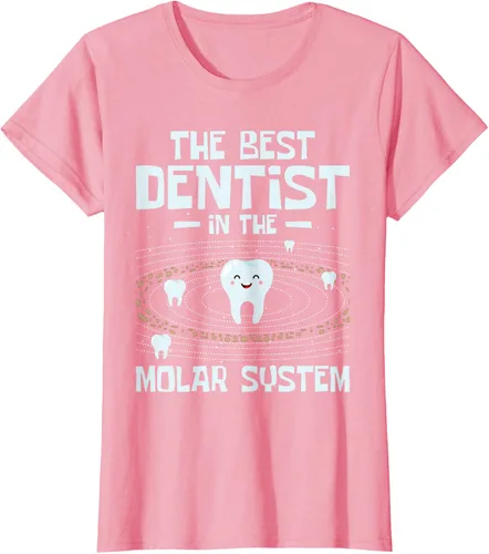 Vista 12 de El mejor dentista - Molar Teeth Dental Odontología DDS Camiseta Negro