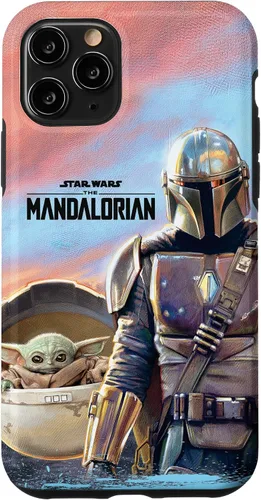 Vista 29 de Star Wars The Mandalorian The Child Painting - Carcasa para iPhone 17