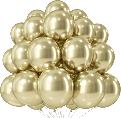 Vista 22 de Globos negros 30 Pack Matte Black Helium Balloons for Birthdays, Graduation, Casino, New Year, Halloween