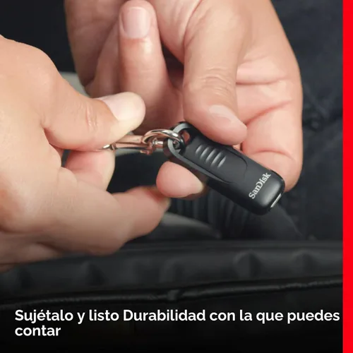 Vista 5 de SanDisk Unidad flash USB tipo C Ultra Slider de 64 GB - Hasta 300 MB/s, USB 3.2 Gen 1, conector retráctil - SDCZ480-064G-G46