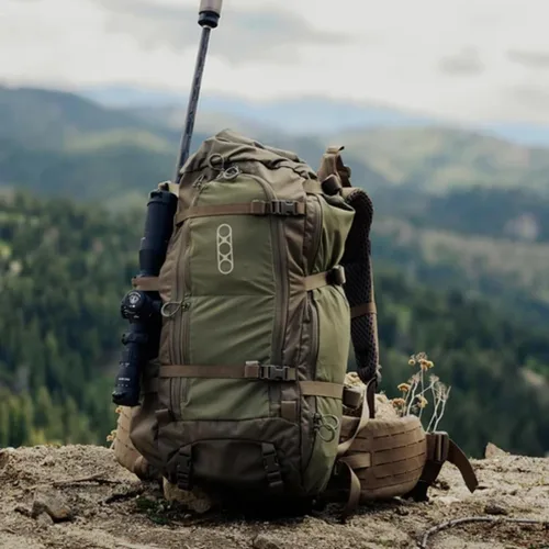 Vista 4 de Eberlestock Brooks 3500 Pack – Bolsa de conexión EMOD ultraligera – 3626 pulgadas cúbicas de almacenamiento – Mochila de cierre enrollable para Dry