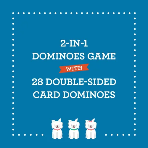 Vista 7 de Game Spot the Difference Dominoes Doggies