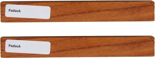 Vista 2 de DCT Padauk - Juego de 2 espacios en blanco para torneado de madera, 3/4 x 3/4 x 6 pulgadas, espacios en blanco de madera para torneado, lapiceros