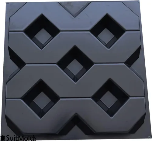 Vista 6 de SvitMolds Moldes de hormigón DIY Hierba Bloque de pavimentación de hormigón Adoquines de hormigón y adoquines S62