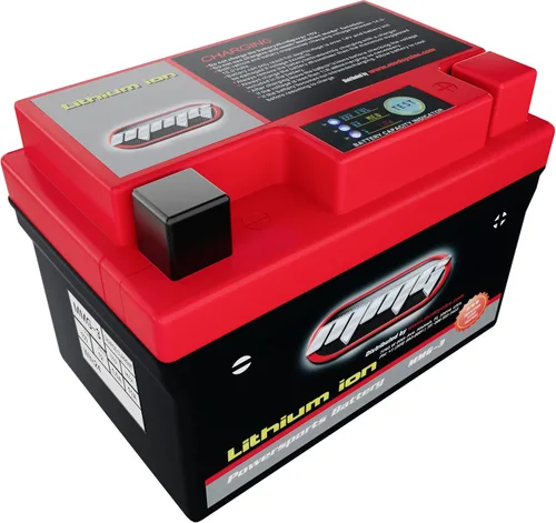 Vista 3 de MMG YTZ7S - Batería sellada de iones de litio para deportes motorizados de 12 V 150 cca, batería ligera y duradera para motocicletas, cuatrimotos