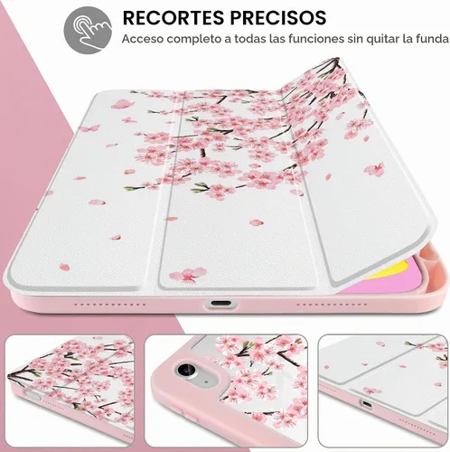 Vista 7 de MEEgoodo Funda para iPad A16 de 11ª generación 2025 de 11 pulgadas, fundas para tableta para iPad de 10ª generación 2022, funda de tableta