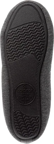 Vista 6 de isotoner - Pantuflas aterciopeladas estilo zapatillas de ballet con plantilla de memory foam, calzado cómodo para estar en casa