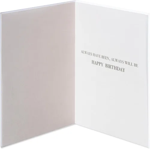 Vista 2 de Tarjeta de cumpleaños Papyrus para él (Siempre lo será)