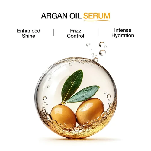 Vista 3 de GK HAIR Aceite de tamaño de viaje – Aceite de argán para el control del encrespamiento hasta 72 horas – Añade brillo y suaviza las puntas abiertas
