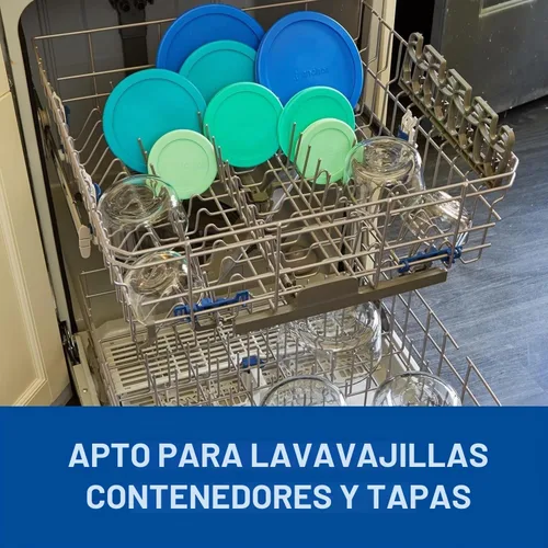 Vista 6 de Anchor Hocking - Juego de 26 piezas de recipientes de vidrio para almacenamiento con tapas