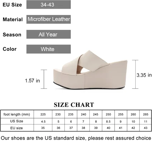 Vista 2 de NOMIMAS Sandalias de plataforma de ocio para mujer, con puntera abierta, elegantes sandalias de tacón alto