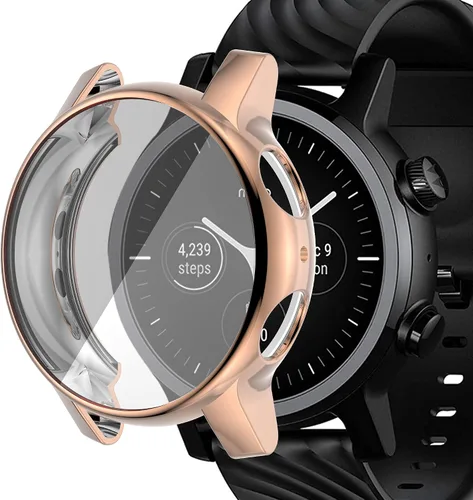 Vista 8 de Funda protectora de pantalla compatible con Motorola Moto360 3ª generación Smartwatch Accesorios TenCloud Covers Resistente a los arañazos Funda