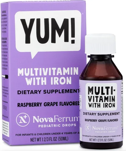 Vista 7 de Suplemento multivitamínico de 1.7 fl oz para bebés y niños, de NovaMV